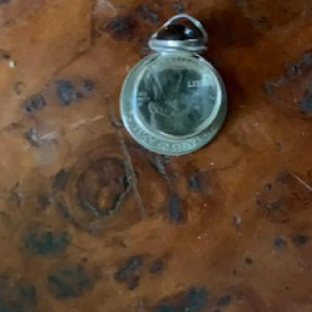 Beautiful custom made ring with Amber stone - Picture 7 of 10